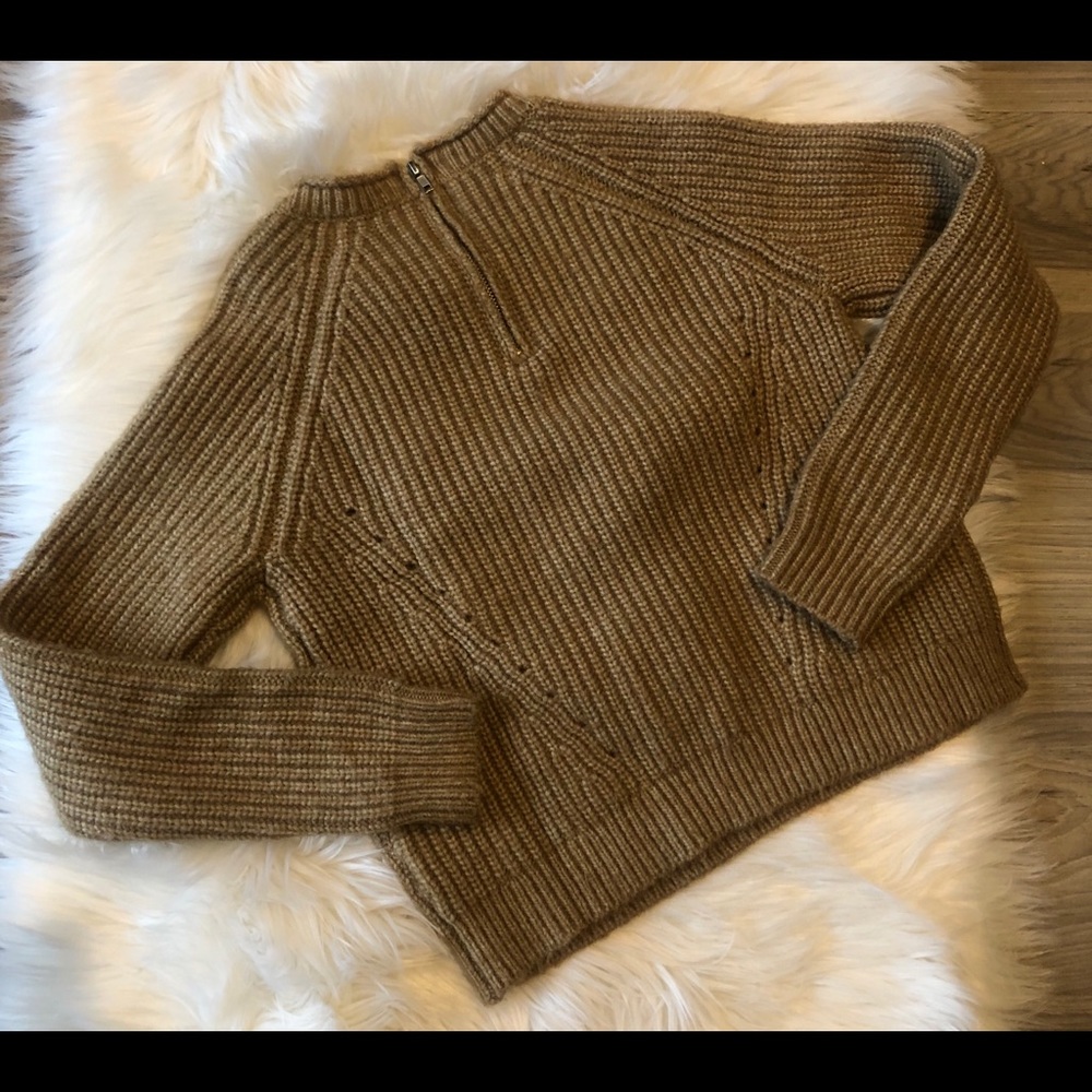 NWT Anthropologie Pepin Chunky Knit Crewneck Sz S - Picture 2 of 4